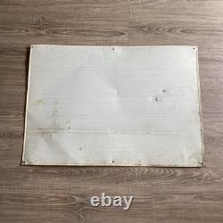 Coca Cola Antique 1952 Robertsons Drink Coca Cola Ice Cold Metal Sign 27x19