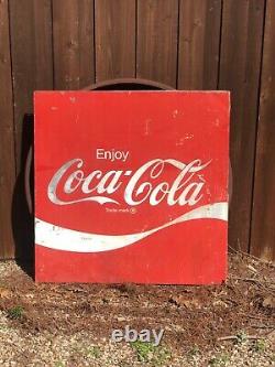 Coca-Cola Antique Vintage Metal Sign