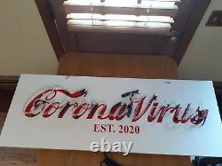 Coca Cola Art Corona Neon Sign