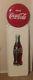 Coca Cola Bottle pilaster sign HTF in this condition withbracket & 16 Button