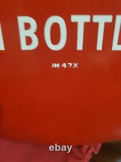 Coca-Cola Button Advertising Sign 16 Inch In The Bottles