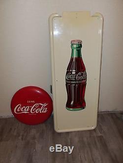 Coca Cola Button Sign