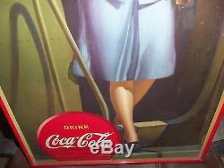 Coca Cola Cardboard Sign