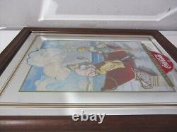 Coca-Cola Centennial Framed Mirror 19x23 vintage 1886 1986 COKE