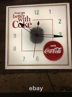 Coca Cola Clock Sign