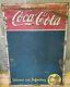 Coca-Cola Coke 1939 Menu Board Sign Original American Art Works Coshocton OH