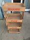 Coca Cola Coke 4 Tier Wooden Advertising Store Display Stand Rack Pick Up Only