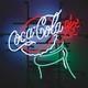 Coca Cola Coke Bottle Cap 20x16 Neon Sign Lamp Light Artwork Glass Beer EY