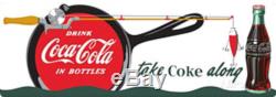 Coca Cola Coke Fishing Sign, 6.5x19