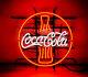 Coca Cola Coke Open Neon Sign Lamp Light 17x17 Beer Bar With Dimmer