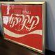 Coca Cola Coke Sign Poster Hebrew Israel Vintage Original Rare 1970s Read