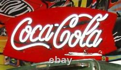 Coca Cola Coke Soda Drink Neon Lamp Sign 14x10 Acrylic Bright Lighting Decor