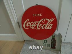 Coca Cola Coke flange sign