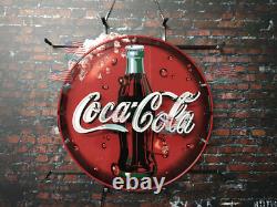 Coca Cola Cold Coke Soft Drink 24x24 Neon Sign Light Lamp HD Vivid Printing