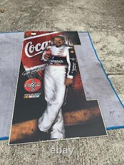 Coca-Cola Collectible New Uncut Dale Earnhardt Vendor Sign