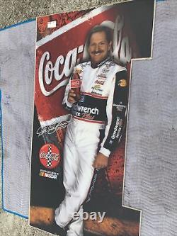 Coca-Cola Collectible New Uncut Dale Earnhardt Vendor Sign