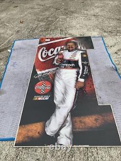 Coca-Cola Collectible New Uncut Dale Earnhardt Vendor Sign