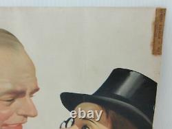 Coca-Cola Edgar Bergen with Charlie McCarthy Paper Poster Sign