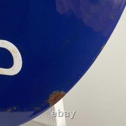 Coca-Cola Enamel Sign Ø 50cm (19.7) Retro Restaurant Pub Vintage Decoration