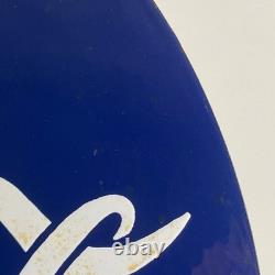 Coca-Cola Enamel Sign Ø 50cm (19.7) Retro Restaurant Pub Vintage Decoration