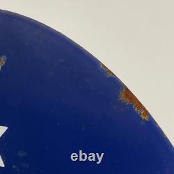 Coca-Cola Enamel Sign Ø 50cm (19.7) Retro Restaurant Pub Vintage Decoration