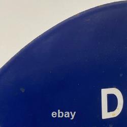 Coca-Cola Enamel Sign Ø 50cm (19.7) Retro Restaurant Pub Vintage Decoration