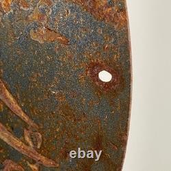 Coca-Cola Enamel Sign Ø 50cm (19.7) Retro Restaurant Pub Vintage Decoration