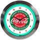 Coca Cola Evergreen Neon clock sign Coke Fully Licensed 15 wall lamp art New