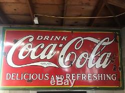 Coca Cola Five Color Sign 1932