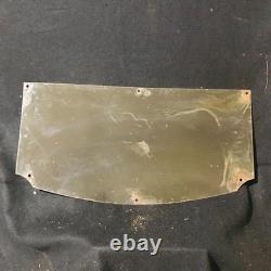 Coca Cola Fountain Gas Station Porcelain Enamel Sign 27 X 14 In Ss