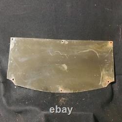 Coca Cola Fountain Gas Station Porcelain Enamel Sign 27 X 14 In Ss