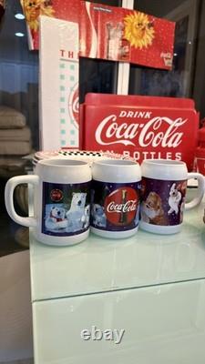 Coca Cola Gibson Designs Vintage Collection Plates, Marketing Material, Mugs +