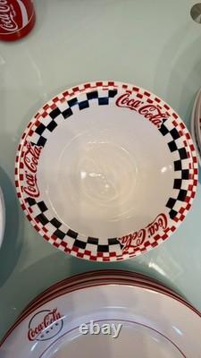 Coca Cola Gibson Designs Vintage Collection Plates, Marketing Material, Mugs +