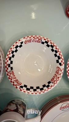 Coca Cola Gibson Designs Vintage Collection Plates, Marketing Material, Mugs +