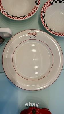 Coca Cola Gibson Designs Vintage Collection Plates, Marketing Material, Mugs +