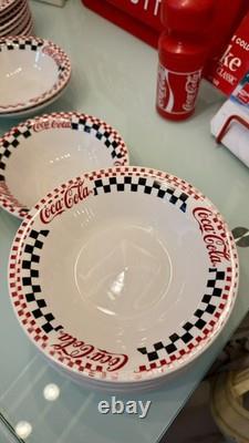 Coca Cola Gibson Designs Vintage Collection Plates, Marketing Material, Mugs +
