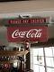 Coca Cola Hanging Price Brothers Light Up Sign