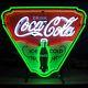 Coca-Cola Ice Cold Shield Neon Sign Retro soda Fountain Coca Cola Evergreen lamp