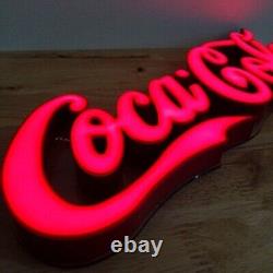 Coca Cola LED light Neon Electric Company Sign Store display