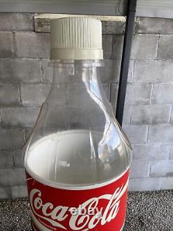 Coca Cola Large 66 Bottle Shaped Store Advertising Display Cooler