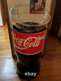 Coca Cola Large Bottle Shaped Store Advertising / Display Cooler GREAT SHAPE