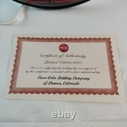 Coca-Cola Limited Numbered 2000 Lighted Happy Holidays 16 Wall Sign Denver Colo