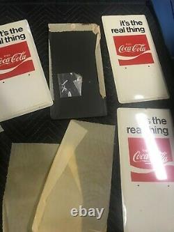 Coca Cola MCA Metal Calendar 1970 from Original Shipping Box + NOS Calendar Pad