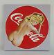 Coca Cola Mel Ramos The pause that refreshes 2001 Enamel on Steel signed Nr. 162