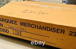 Coca-Cola Merchandiser Neon SIGN Marquee 23 CORNELIUS 166208001 GENUINE COKE