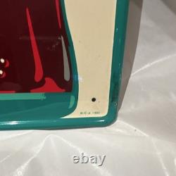 Coca-Cola Metal Advertising Sign Ice Cold Sign of Good Taste Bottle MCA 1201