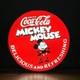 Coca-Cola × Mickey Mouse Lightbox Disney Illuminated LED Sign 50 cm (19.7)