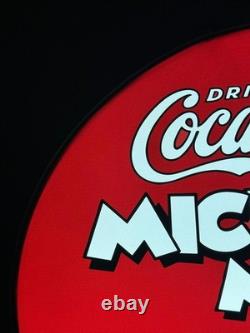 Coca-Cola × Mickey Mouse Lightbox Disney Illuminated LED Sign 50 cm (19.7)
