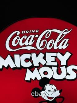 Coca-Cola × Mickey Mouse Lightbox Disney Illuminated LED Sign 50 cm (19.7)