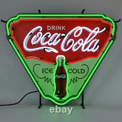 Coca Cola Neon sign Ice Cold Evergreen drink Coke lamp light Vendo Machine